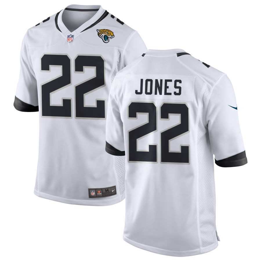 Men%27s Jacksonville Jaguars #22 Jarrian Jones White Team Game Nike Jersey Dzhi